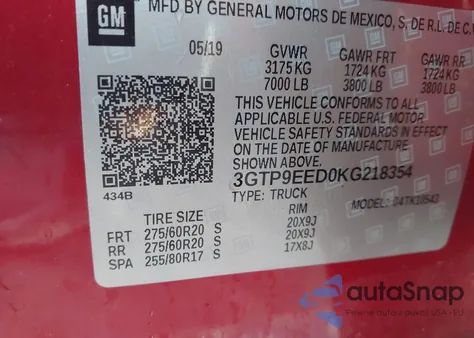 3GTP9EED0KG218354